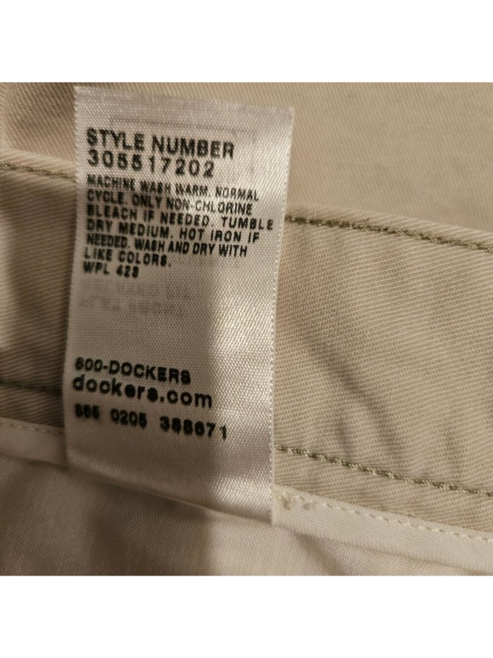 Dockers Mens Beige Cargo Shorts Flat Front Relaxed Fit Size 34 100% Cotton - Picture 11 of 13